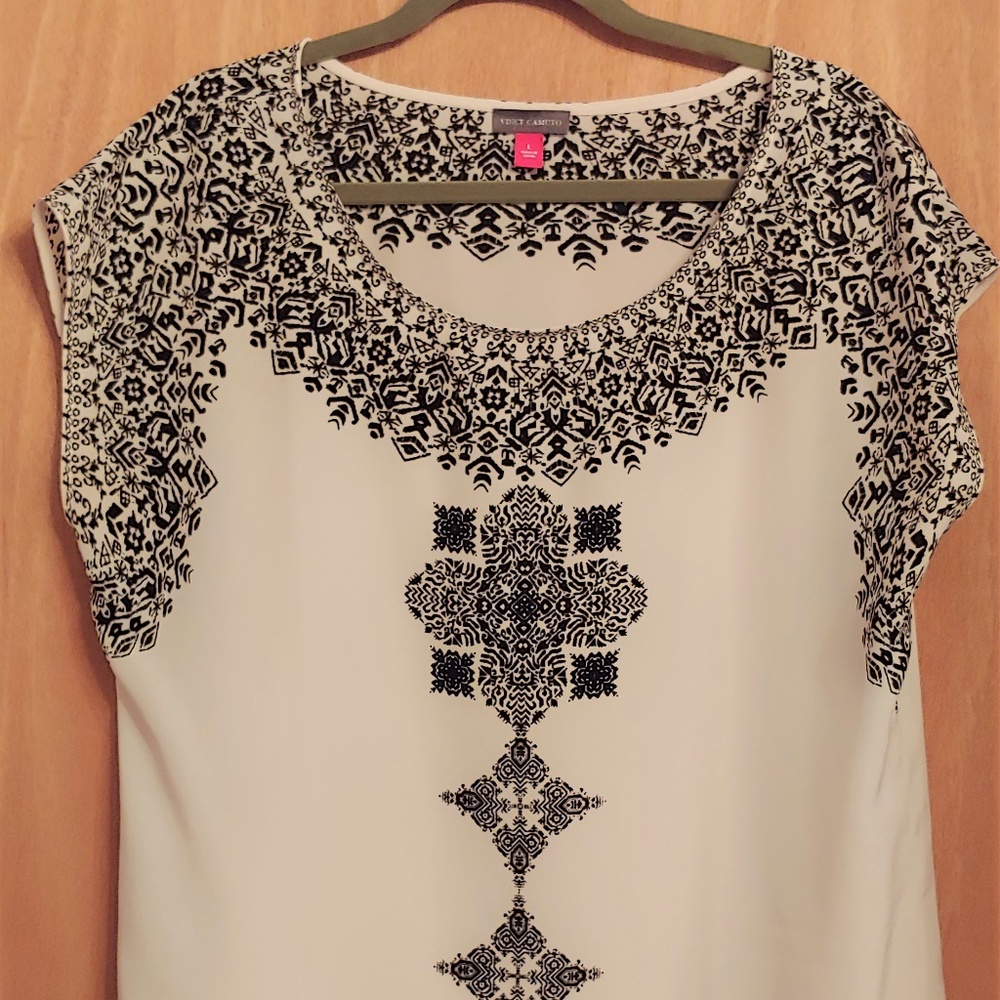 Vince Camuto Womens Blouse